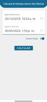 Calculadora de lapsos de tiempo .